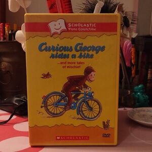 Scholastic Yellow Curious George Dvd